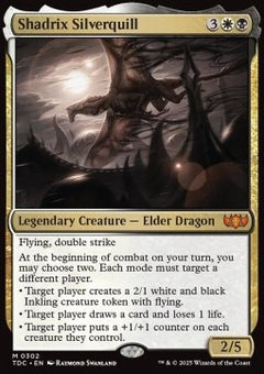 Shadrix Silverquill⁣ - Commander: Tarkir: Dragonstorm⁣ (Mythic)⁣ [302]