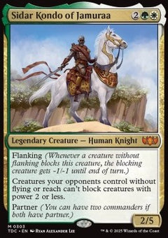 Sidar Kondo of Jamuraa⁣ - Commander: Tarkir: Dragonstorm⁣ (Mythic)⁣ [303]