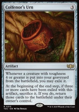 Colfenor's Urn⁣ - Commander: Tarkir: Dragonstorm⁣ (Rare)⁣ [315]