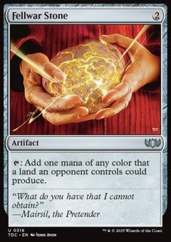 Fellwar Stone⁣ - Commander: Tarkir: Dragonstorm⁣ (Uncommon)⁣ [318]