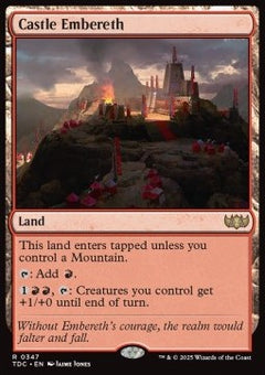 Castle Embereth⁣ - Commander: Tarkir: Dragonstorm⁣ (Rare)⁣ [347]