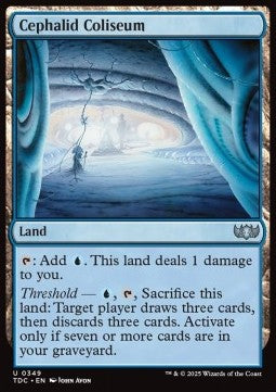 Cephalid Coliseum⁣ - Commander: Tarkir: Dragonstorm⁣ (Uncommon)⁣ [349]