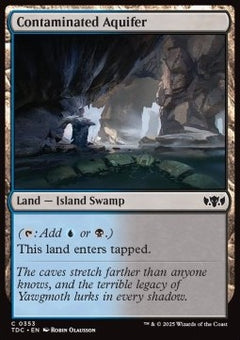Contaminated Aquifer⁣ - Commander: Tarkir: Dragonstorm⁣ (Common)⁣ [353]