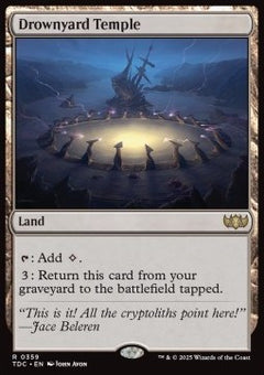 Drownyard Temple⁣ - Commander: Tarkir: Dragonstorm⁣ (Rare)⁣ [359]