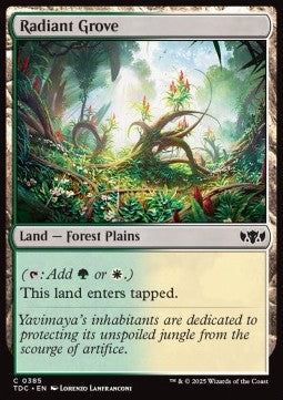 Radiant Grove⁣ - Commander: Tarkir: Dragonstorm⁣ (Common)⁣ [385]