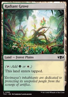 Radiant Grove⁣ - Commander: Tarkir: Dragonstorm⁣ (Common)⁣ [385]