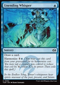 Unending Whisper⁣ - Tarkir: Dragonstorm⁣ (Common)⁣ [62]
