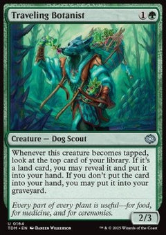 Traveling Botanist⁣ - Tarkir: Dragonstorm⁣ (Uncommon)⁣ [164]