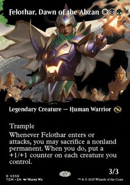 Felothar, Dawn of the Abzan⁣ - Tarkir: Dragonstorm: Extras⁣ (Rare)⁣ [358]