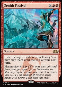 Zenith Festival⁣ - Commander: Tarkir: Dragonstorm⁣ (Rare)⁣ [41]