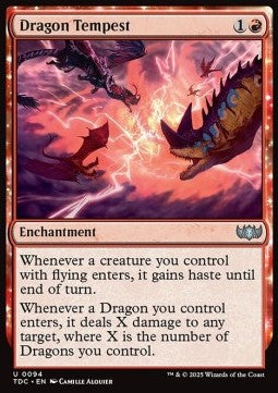 Dragon Tempest⁣ - Commander: Tarkir: Dragonstorm⁣ (Uncommon)⁣ [94]