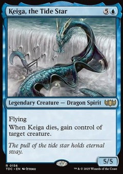 Keiga, the Tide Star⁣ - Commander: Tarkir: Dragonstorm⁣ (Rare)⁣ [156]