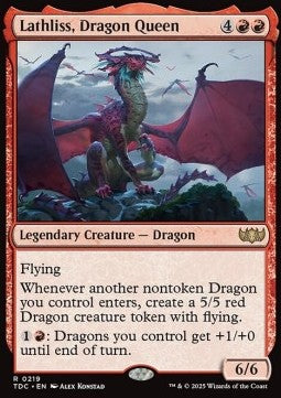 Lathliss, Dragon Queen⁣ - Commander: Tarkir: Dragonstorm⁣ (Rare)⁣ [219]