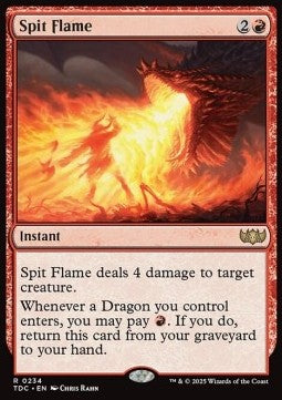 Spit Flame⁣ - Commander: Tarkir: Dragonstorm⁣ (Rare)⁣ [234]