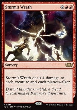 Storm's Wrath⁣ - Commander: Tarkir: Dragonstorm⁣ (Rare)⁣ [236]
