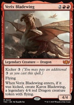 Verix Bladewing⁣ - Commander: Tarkir: Dragonstorm⁣ (Mythic)⁣ [243]
