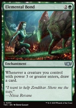 Elemental Bond⁣ - Commander: Tarkir: Dragonstorm⁣ (Uncommon)⁣ [254]