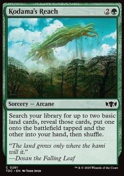 Kodama's Reach⁣ - Commander: Tarkir: Dragonstorm⁣ (Common)⁣ [261]