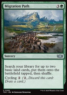 Migration Path⁣ - Commander: Tarkir: Dragonstorm⁣ (Uncommon)⁣ [262]