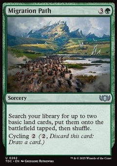 Migration Path⁣ - Commander: Tarkir: Dragonstorm⁣ (Uncommon)⁣ [262]