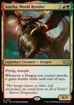 Atarka, World Render⁣ - Commander: Tarkir: Dragonstorm⁣ (Rare)⁣ [281]