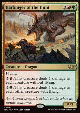 Harbinger of the Hunt⁣ - Commander: Tarkir: Dragonstorm⁣ (Rare)⁣ [291]