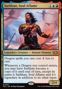 Sarkhan, Soul Aflame⁣ - Commander: Tarkir: Dragonstorm⁣ (Mythic)⁣ [301]