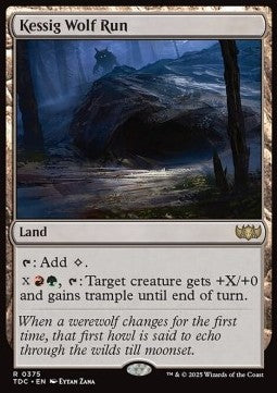 Kessig Wolf Run⁣ - Commander: Tarkir: Dragonstorm⁣ (Rare)⁣ [375]