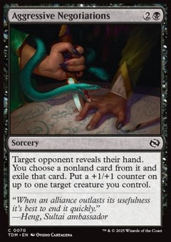Aggressive Negotiations⁣ - Tarkir: Dragonstorm⁣ (Common)⁣ [70]