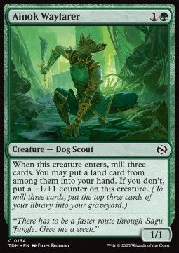 Ainok Wayfarer⁣ - Tarkir: Dragonstorm⁣ (Common)⁣ [134]