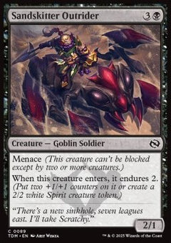 Sandskitter Outrider⁣ - Tarkir: Dragonstorm⁣ (Common)⁣ [89]