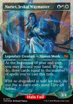 Narset, Jeskai Waymaster (V.3)⁣ - Tarkir: Dragonstorm: Extras⁣ (Mythic)⁣ [417]