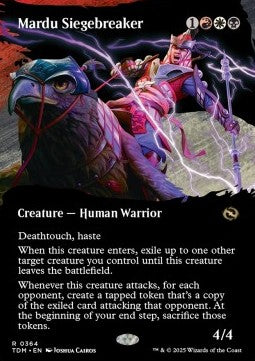 Mardu Siegebreaker⁣ - Tarkir: Dragonstorm: Extras⁣ (Rare)⁣ [364]