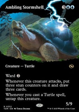 Ambling Stormshell⁣ - Tarkir: Dragonstorm: Extras⁣ (Rare)⁣ [332]