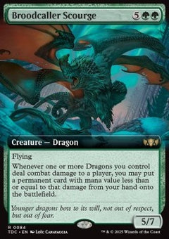 Broodcaller Scourge⁣ - Commander: Tarkir: Dragonstorm: Extras⁣ (Rare)⁣ [84]
