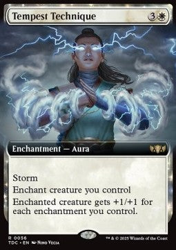 Tempest Technique⁣ - Commander: Tarkir: Dragonstorm: Extras⁣ (Rare)⁣ [56]