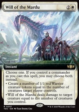 Will of the Mardu⁣ - Commander: Tarkir: Dragonstorm: Extras⁣ (Rare)⁣ [57]