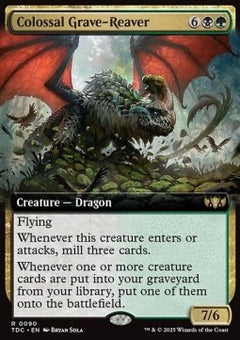 Colossal Grave-Reaver⁣ - Commander: Tarkir: Dragonstorm: Extras⁣ (Rare)⁣ [90]