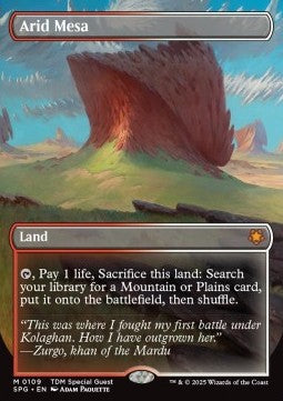 Arid Mesa (V.1)⁣ - Special Guests⁣ (Mythic)⁣ [109]