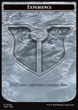 Experience Token // Treasure Token⁣ - Tarkir: Dragonstorm: Tokens⁣ (Token)⁣ [CT 34/16]