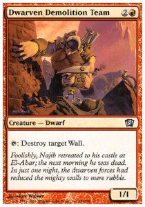 Dwarven Demolition Team - Eighth Edition (Uncommon) [8ED-184]