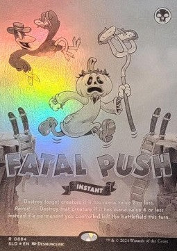 Fatal Push (V.2)⁣ - Secret Lair Drop Series⁣ (Rare)⁣ [884]