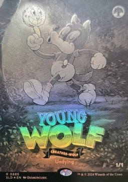 Young Wolf⁣ - Secret Lair Drop Series⁣ (Rare)⁣ [885]