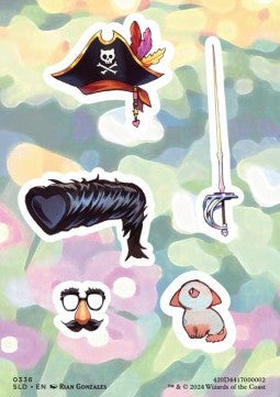 "Pick 'Em and Stick 'Em" Sticker Sheet 2⁣ - Secret Lair Drop Series: Our Boss Is on Vacation Superdrop⁣ (Tip Card)⁣ [336]