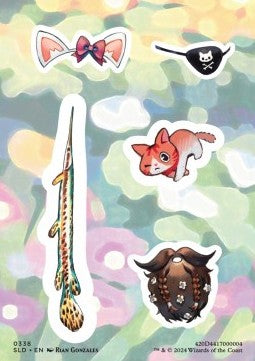 "Pick 'Em and Stick 'Em" Sticker Sheet 4⁣ - Secret Lair Drop Series: Our Boss Is on Vacation Superdrop⁣ (Tip Card)⁣ [338]