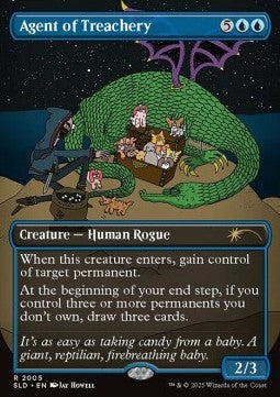 Agent of Treachery⁣ - Secret Lair Drop Series: The Ultimate Pencil Superdrop⁣ (Rare)⁣ [2005]