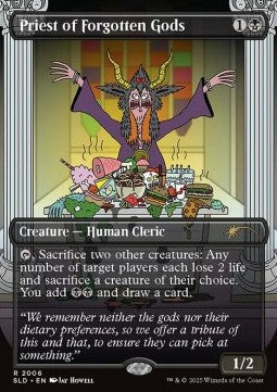 Priest of Forgotten Gods⁣ - Secret Lair Drop Series: The Ultimate Pencil Superdrop⁣ (Rare)⁣ [2006]
