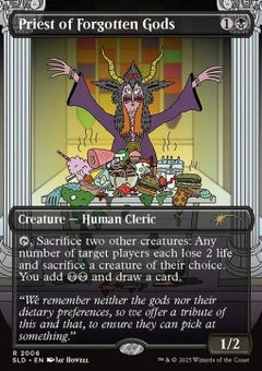 Priest of Forgotten Gods⁣ - Secret Lair Drop Series: The Ultimate Pencil Superdrop⁣ (Rare)⁣ [2006]