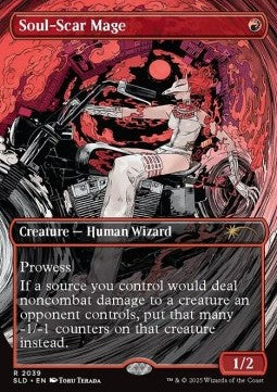 Soul-Scar Mage (V.1)⁣ - Secret Lair Drop Series: The Ultimate Pencil Superdrop⁣ (Rare)⁣ [2039]
