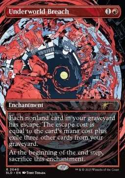 Underworld Breach (V.1)⁣ - Secret Lair Drop Series: The Ultimate Pencil Superdrop⁣ (Rare)⁣ [2040]
